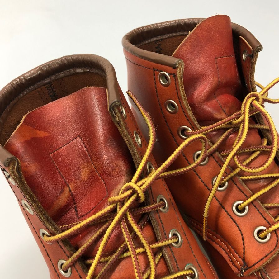 レッドウィング ワークブーツ 8875 6インチ レザー クラシックモックトゥ ワインレッド メンズ サイズUS9E RED WING 約27.0cm【AFC47】