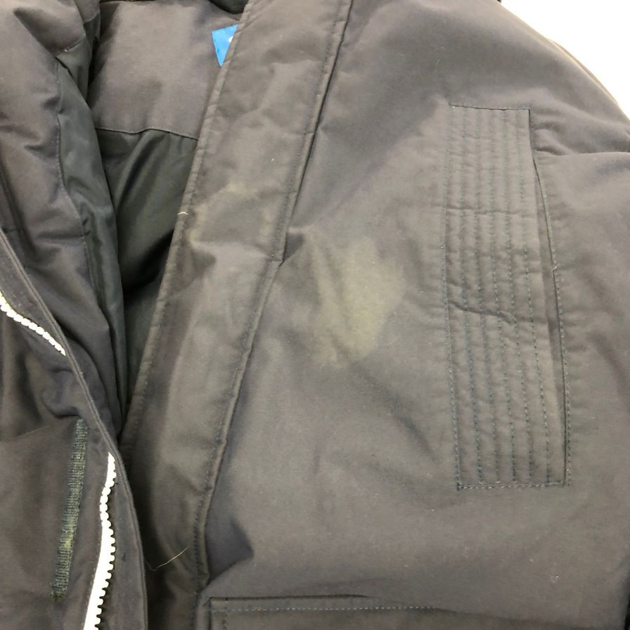 中古◆アディダス ヘビーダウンパーカ BQ5259 メンズ ネイビー サイズ085 ADIDAS 【AFA13】