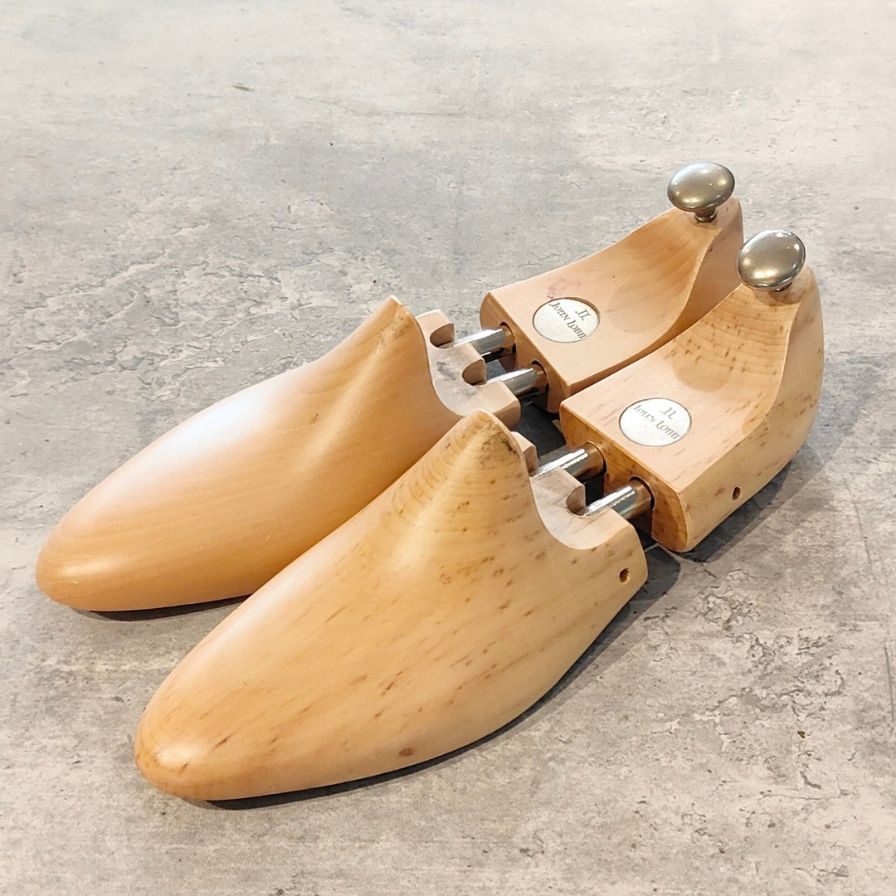 ジョンロブ レザーシューズ ウェルハム Uチップ カーフ 8000ラスト ブラック メンズ サイズUK6.5EE JOHN LOBB WELHAM ビジネスシューズ 約25.0cm【LA】【中古】