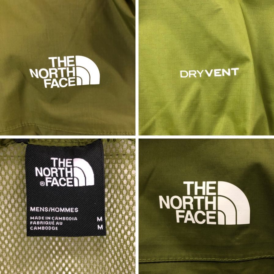 新品同様◆ザ ノースフェイス アントラジャケット NF0A7QEYPIB カーキ サイズM THE NORTH FACE 【AFB10】