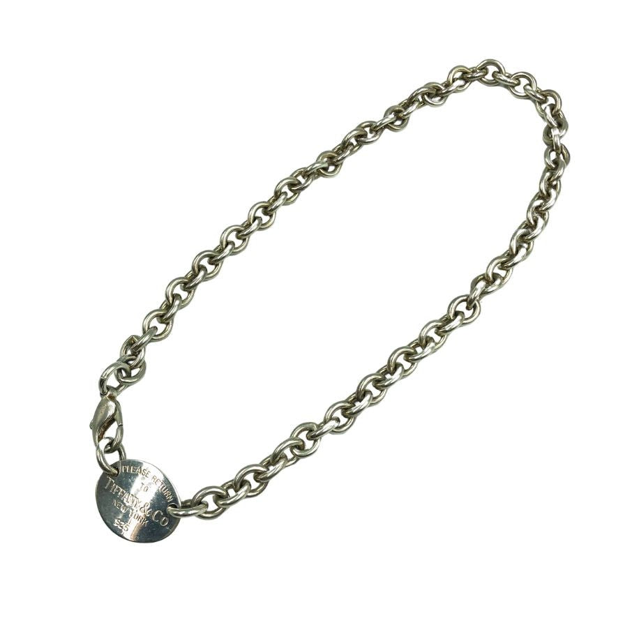 ティファニー ネックレス リターントゥ SV925 シルバー ユニセックス Tiffany&Co.【AFI12】