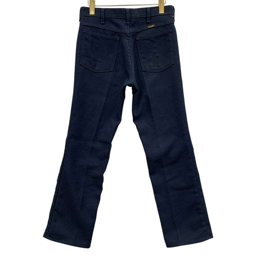 ラングラー スラックス USA製 ネイビー メンズ W32 L31 Wrangler 【AFB39】