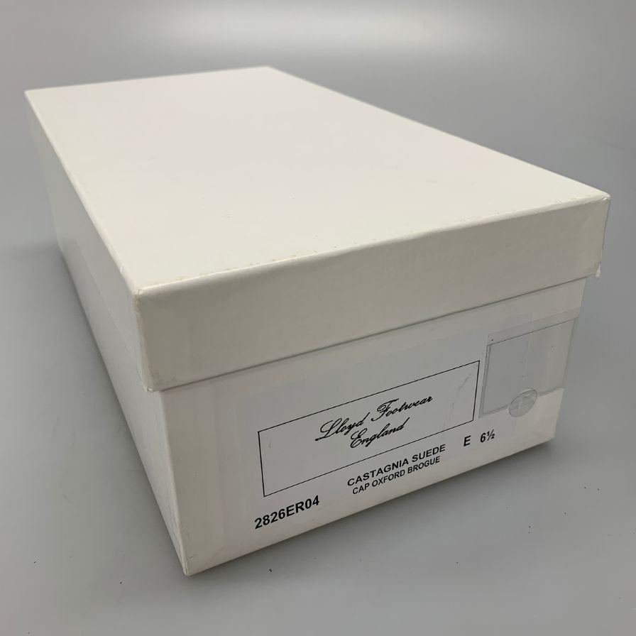 ロイドフットウェア レザーシューズ 2826ER04 ウイングチップ スエード メンズ サイズ6.5 ブラウン系 Lloyd Footwear 約25.0cm【AFD14】