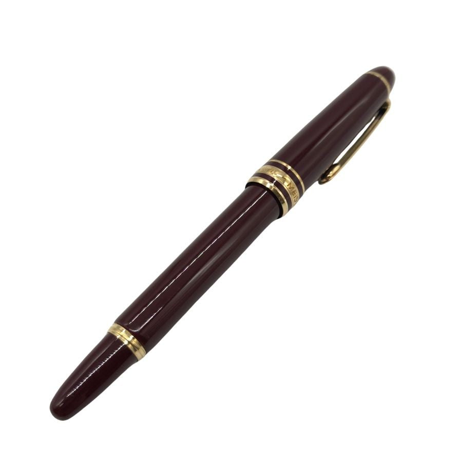 極美品◆モンブラン 万年筆 マイスターシュテュック 4810 ペン先14K 585 10センチ ボルドー MONTBLANC MEISTERSTUCK【AFI3】