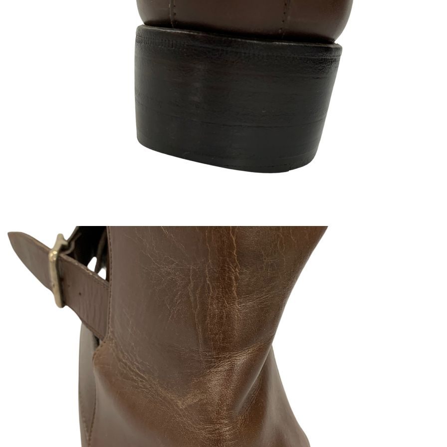 美品◆メルミン ジョッパーブーツ レザー ブラウン系 サイズ7 メンズ MEERMIN【AFC45】