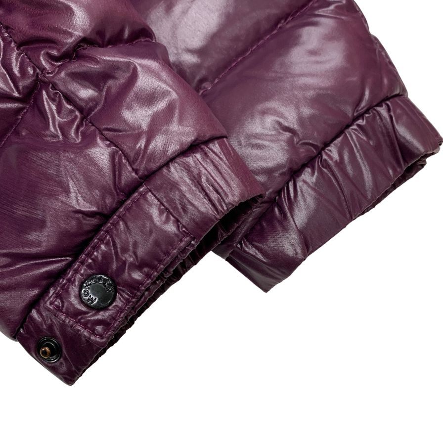 中古◆モンクレール ダウンジャケット BADY GIUBBOTTO パープル レディース サイズ1 MONCLER 【AFA22】