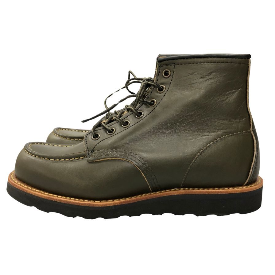 レッドウィング ブーツ 8828 クラシックモック カーキ メンズ サイズUS7.5 25.5cm RED WING 約25.5cm【LA】