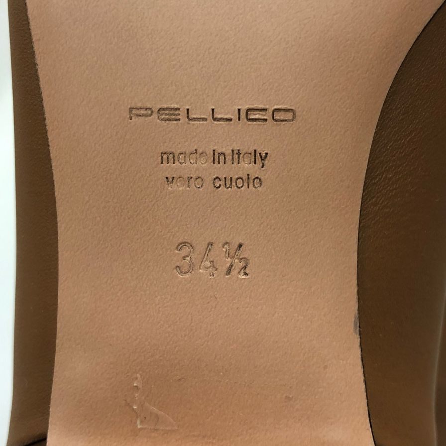 ペリーコ ブーツ ハイヒール APEMA50 レザー サイズ34.5 ブラウン系 レディース PELLICO 約21.0cm【AFD2】