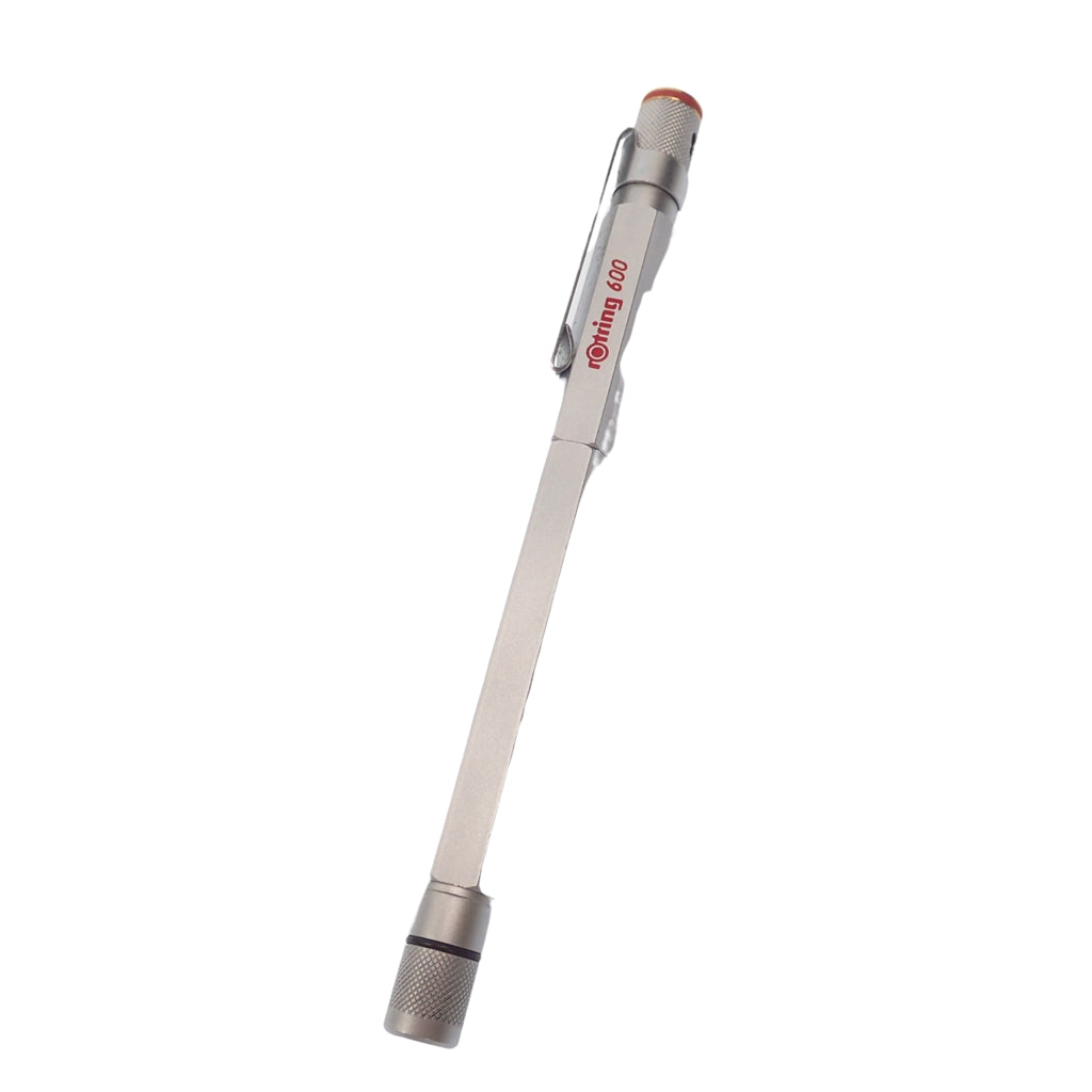 中古◆ロットリング 万年筆 600 ペン先18k シルバー系 ROTRING【AFI18】
