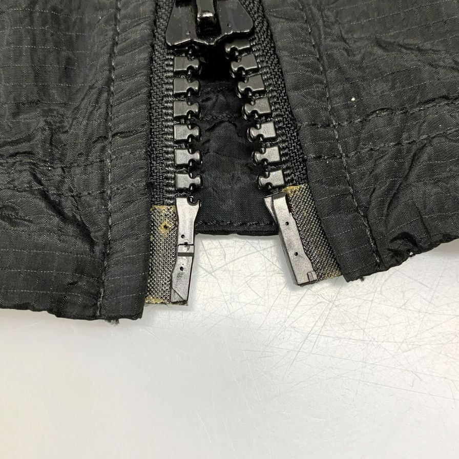 中古◆ストーンアイランド ナイロンジャケット 701543632 NYLON METAL WATRO RIPSTOP BLOUSON メンズ サイズM ブラック STONEISLAND 【AFB38】