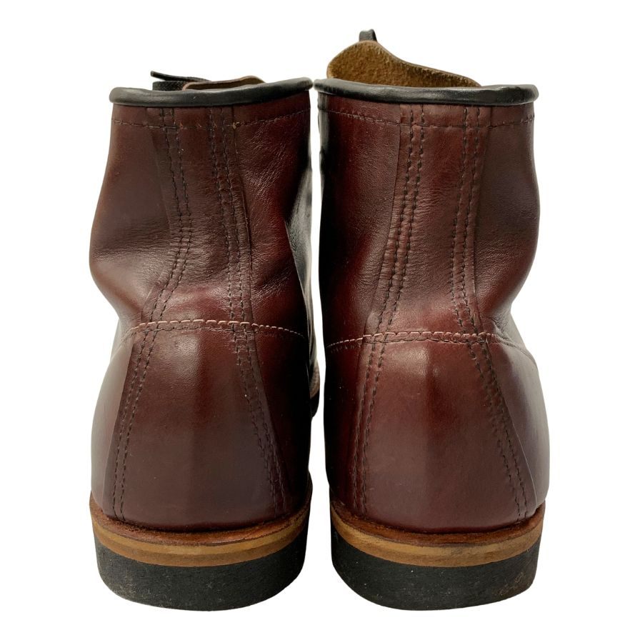 レッドウィング ブーツ 9011 ベックマン プレーントゥ メンズ サイズ9.5D ブラックチェリー REDWING 約27.5cm【AFD5】