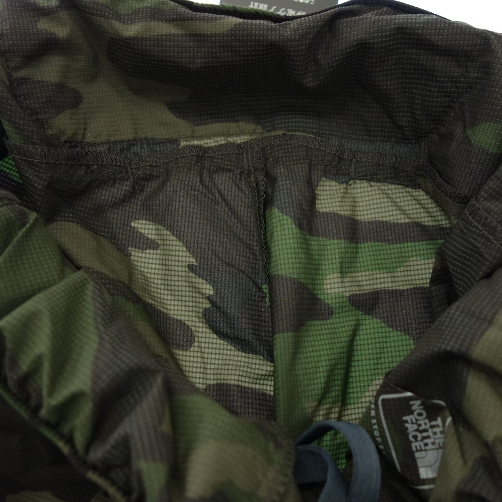 新品同様◆ザ ノースフェイス ハーフパンツ NB41665Z ノベルティー スワローテイル ウッドランドカモ 迷彩 メンズ グリーン サイズS THE NORTH FACE【AFB5】