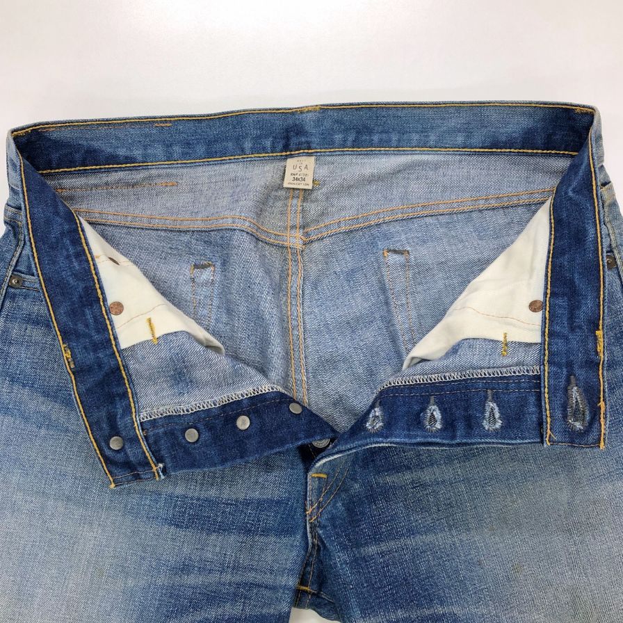 ダブルアールエル ラルフローレン デニムパンツ USA製 メンズ W34 L34 RRL RALPH LAUREN 【AFB16】