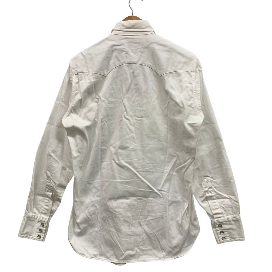 中古◆ブライスランズ ウエスタンシャツ サイズ42 ホワイト Bryceland's 【AFB37】