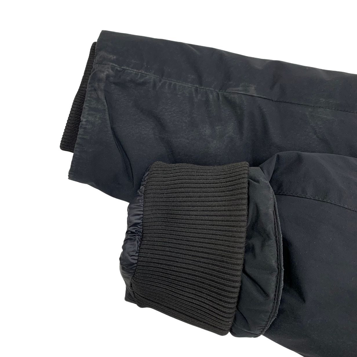 中古◆ウールリッチ イエナ別注 ダウンジャケット フォックスファー フード レディース サイズS ブラック WOOLRICH IENA 【AFA19】