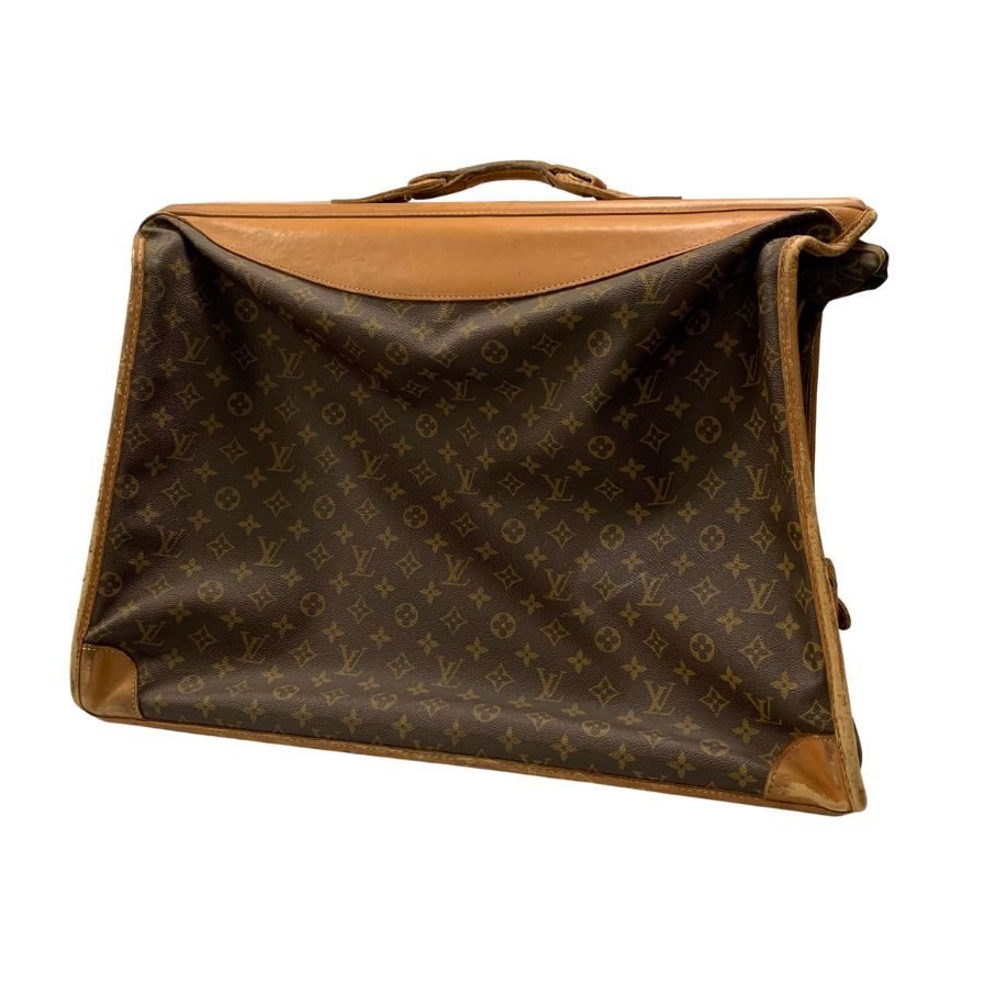 ルイヴィトン ガーメントバッグ モノグラム レザー ブラウン系 ユニセックス LOUIS VUITTON【AFE8】