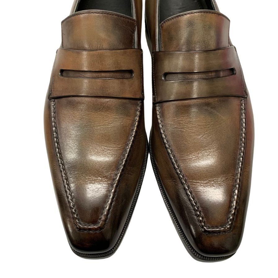 ベルルッティ アンディローファー アイスブラウン メンズ サイズ6 Berluti 約24.5cm【LA】