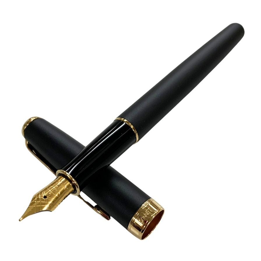 パーカー 万年筆 ソネット 細字 ペン先 18K 750 オリジナル M ブラック ゴールド GT PARKER SONNET【AFI18】