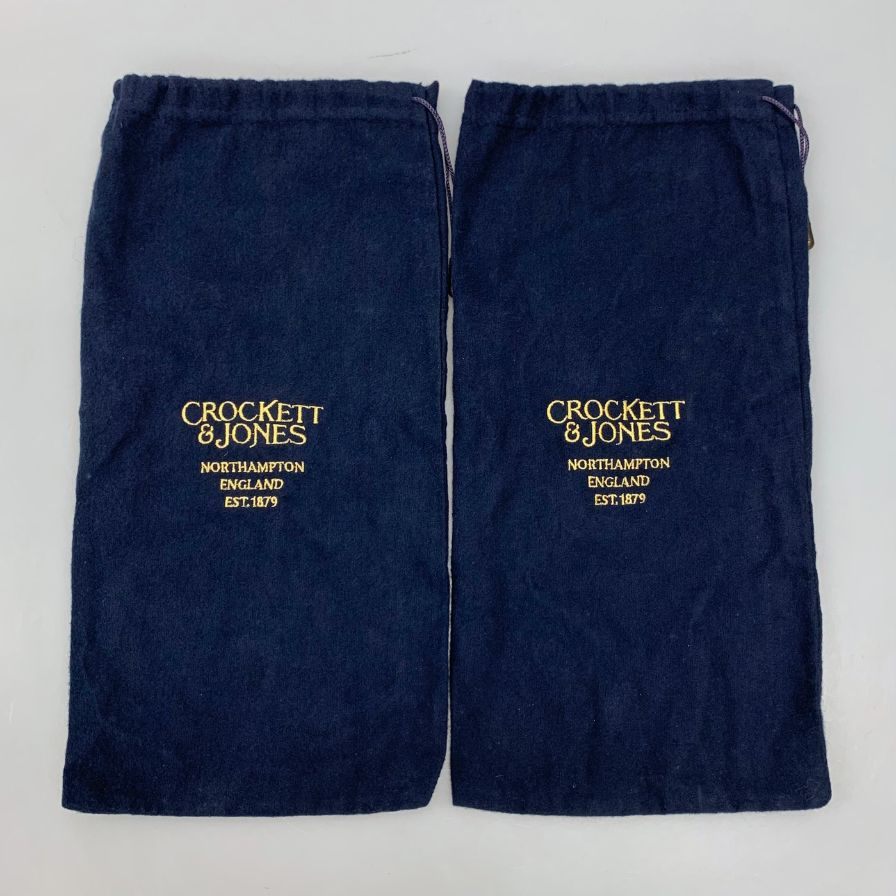 クロケット&ジョーンズ レースアップシューズ ハンドグレードライン エンデル ブラウン サイズUK7D CROCKETT&JONES ENDELL ビジネスシューズ 約25.5cm【LA】【中古】