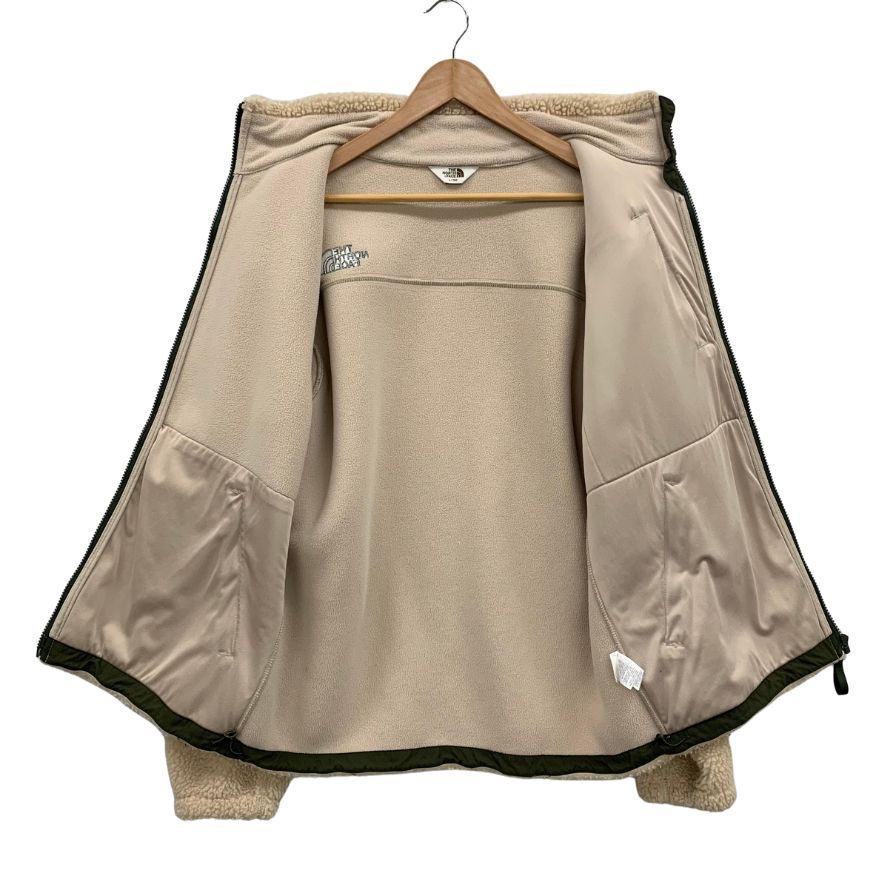 美品◆ザ ノースフェイス ホワイトレーベル フリースジャケット リモ フリース ベージュ メンズ サイズL THE NORTH FACE RIMO FLEECE 【AFA20】