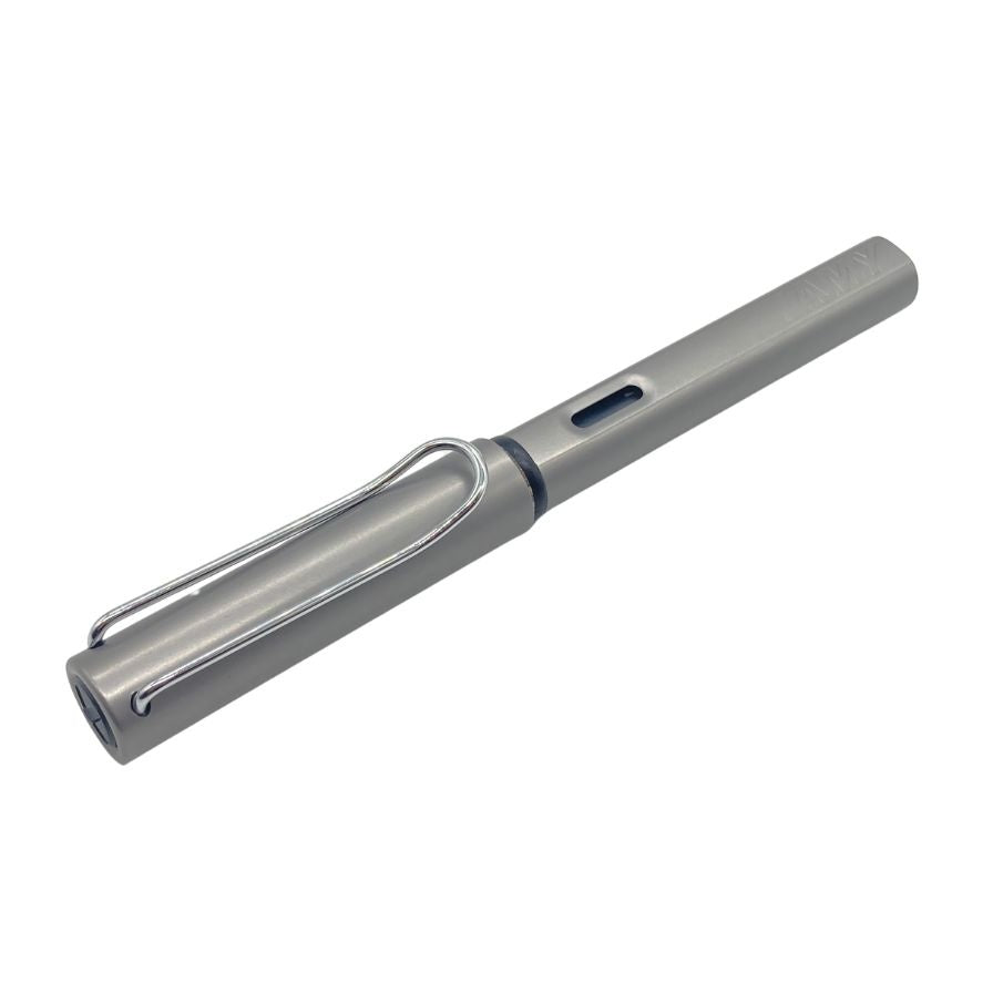 ラミー 万年筆 サファリ シルバー Fニブ LAMY【AFI9】