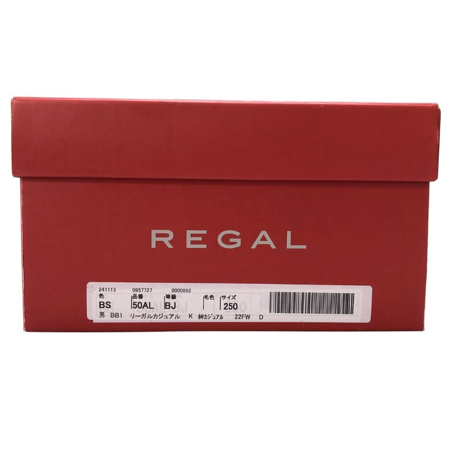 リーガル ダービーシューズ 50AL スウェード ブラウン メンズ サイズ25cm REGAL 約25.0cm【AFD9】