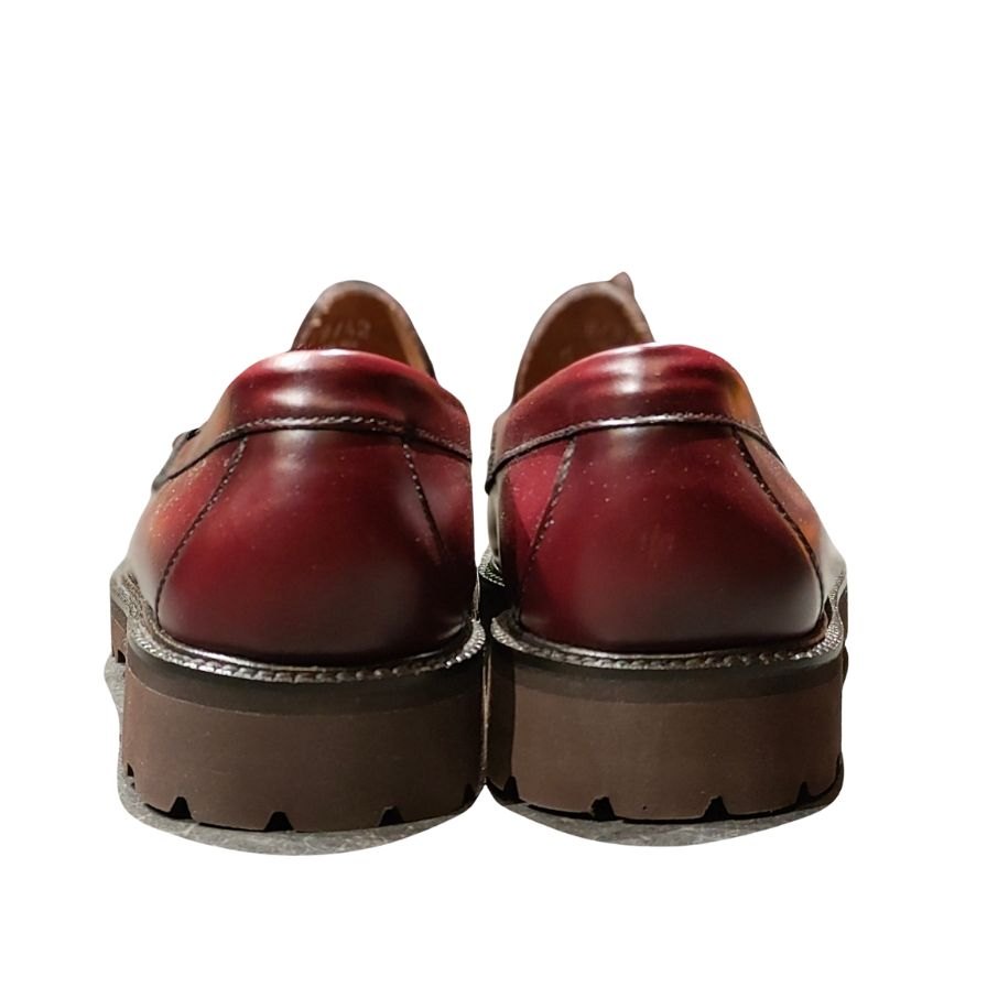 ジーエイチバス ローファー ウィージャンズ ローガン サイズ9 メンズ ブラウン系 G.H.Bass&Co. WEEJUNS LOGAN ローファー 約28.0cm【LA】【中古】