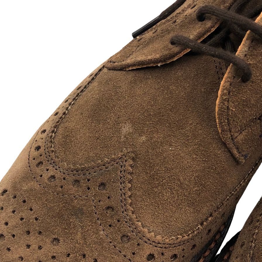 トリッカーズ シューズ リチャード 943692 スエード ブラウン系 サイズ8.5 メンズ Tricker's 約27.0cm【AFD1】