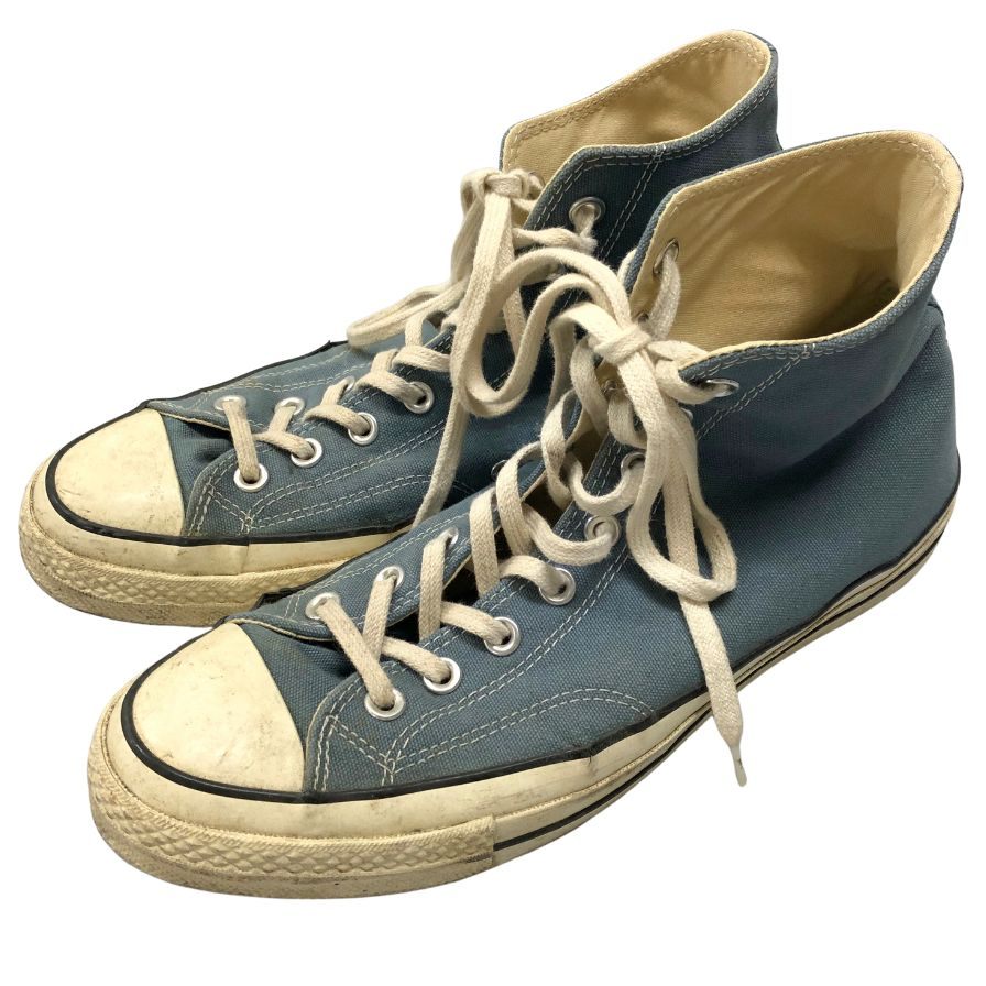 コンバース ハイカットスニーカー CT70 チャックテイラー ブルー系 メンズ サイズ28.0 CONVERSE 約28.0cm【AFC35】