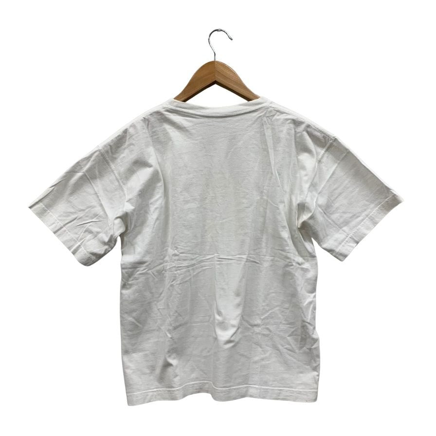中古◆バレンシアガ リップ スティック ロゴTシャツ ユニセックス サイズXS ホワイト JP57 2019 00053 BALENCIAGA 【AFB4】