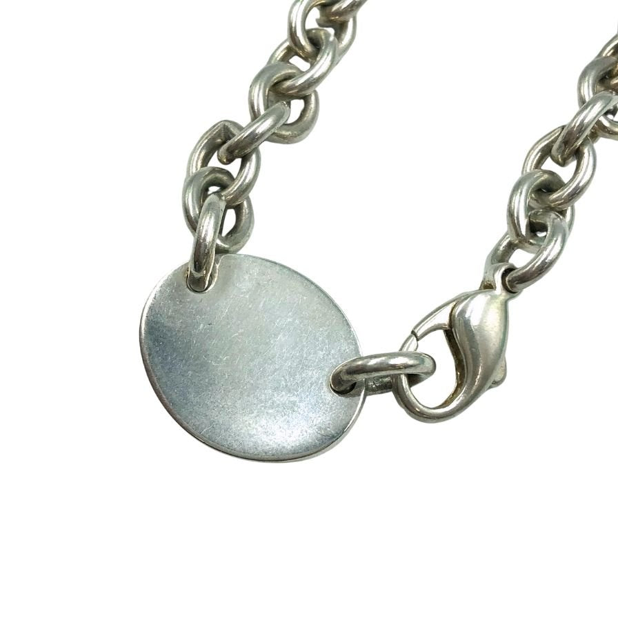 ティファニー ネックレス リターントゥ SV925 シルバー ユニセックス Tiffany&Co.【AFI12】
