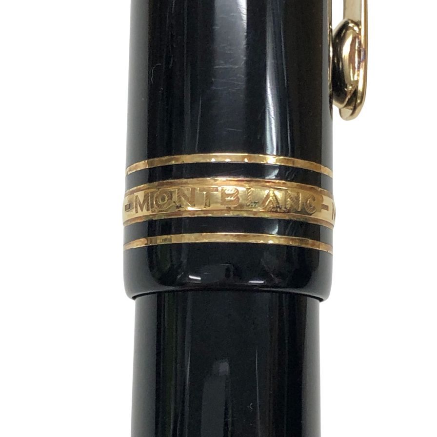 モンブラン 万年筆 マイスターシュテュック No.149 ペン先14K-585 4810 ブラック×ゴールド MONTBLANC【AFI12】