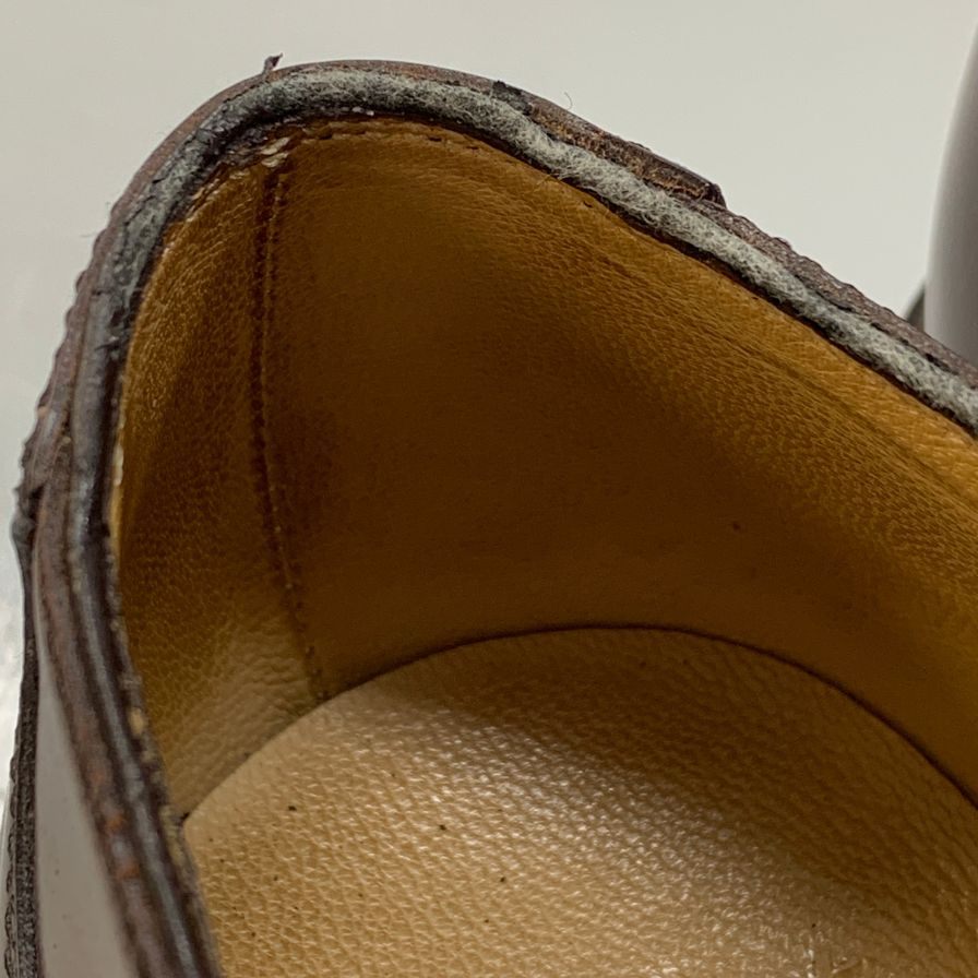 パラブーツ アヴィニョン Uチップ メンズ サイズ 8 47 03 13 ブラウン Paraboot 約26.5cm【AFC44-2】