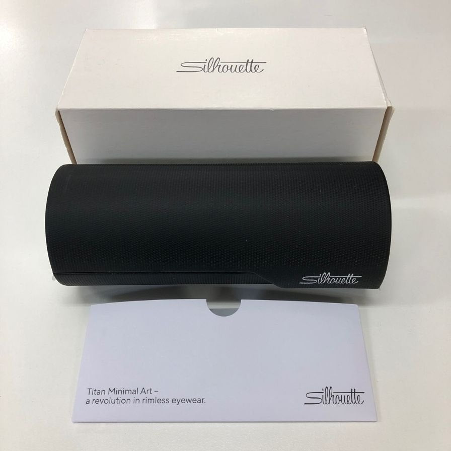 シルエット メガネ リムレス 5599 9142 □17 150 ブラック silhouette【AFI18-2】