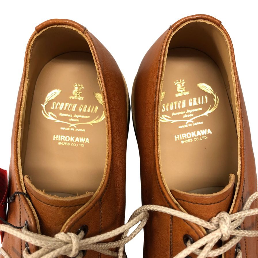 スコッチグレイン レザーシューズ ブリックカジュアル 74 サイズ25.5 ブラウン メンズ SCOTCH GRAIN ビジネスシューズ 約25.5cm【LA】【中古】