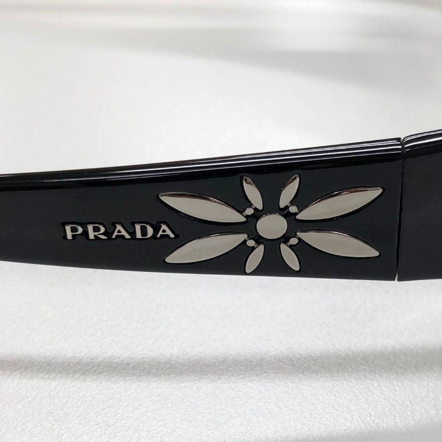 プラダ サングラス ウェリントン型 ブラック メンズ SPR56G 69□09 1BC-1A1 125 PRADA【AFI6】