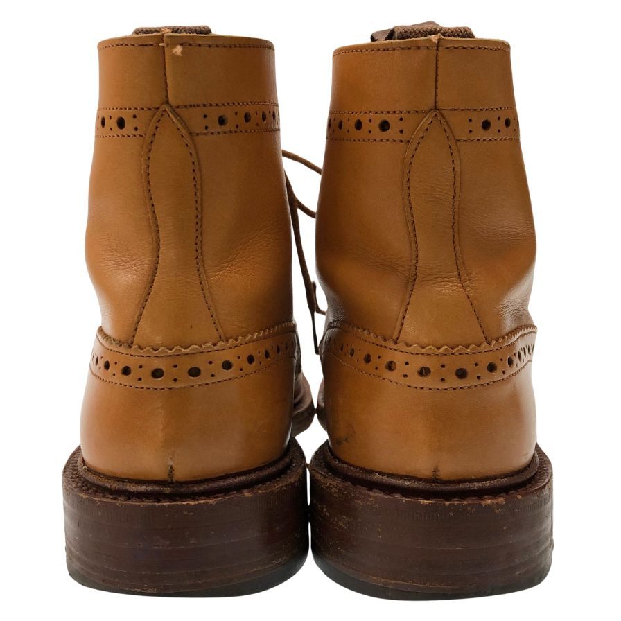 トリッカーズ カントリーブーツ モールトン M2508 メンズ サイズ6.5 ブラウン Tricker's MALTON ブーツ 約25.0cm【LA】【中古】