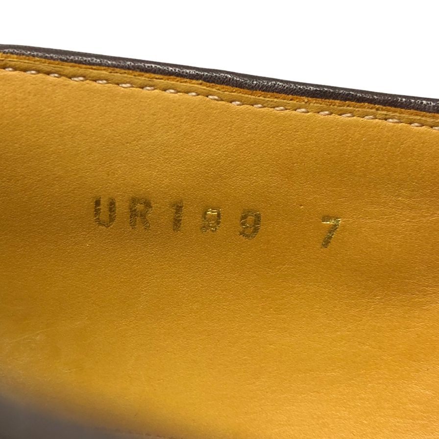 ユニオンインペリアル タッセルローファー UR199 グッドイヤー ダークブラウン サイズUK7 メンズ UNION IMPERIAL 約26.0cm【AFC6】