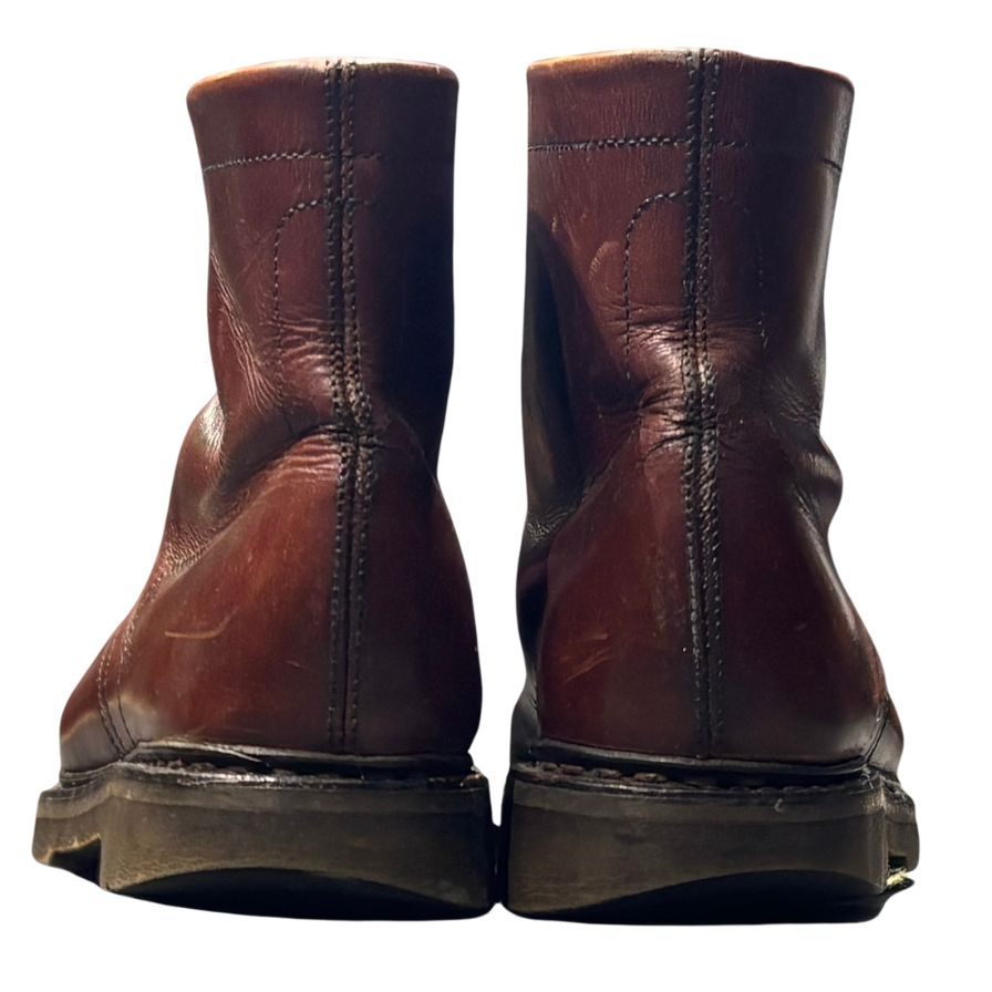 ジョンロブ レザーブーツ ロッキー キャップトゥ コテージライン PARISロゴ サイズUK6.5 JOHNLOBB ブーツ 約25.0cm【LA】【中古】