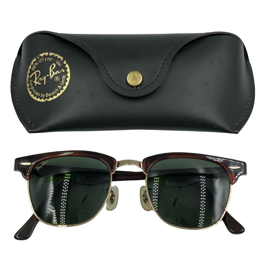 レイバン サングラス クラブマスター ボシュロム wo366 メンズ ブラウン系 Ray-Ban【AFI10】