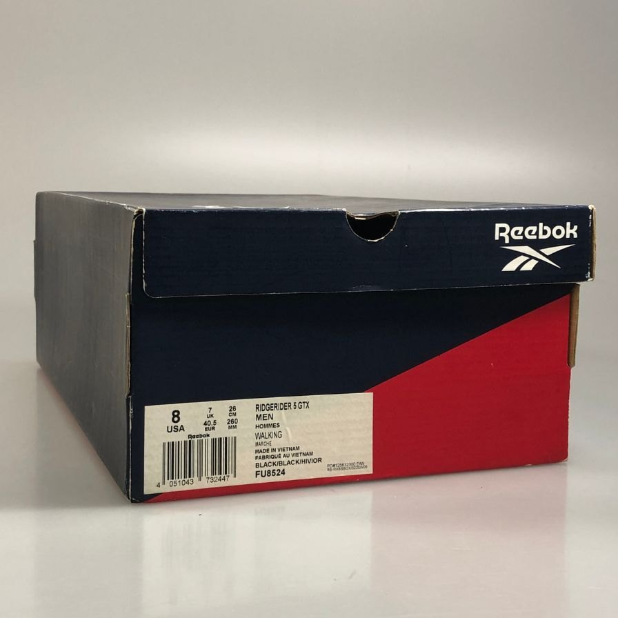 リーボック スニーカー リッジライダー5 ゴアテックス メンズ ブラック サイズ26cm Reebok 約26.0cm【AFD12】