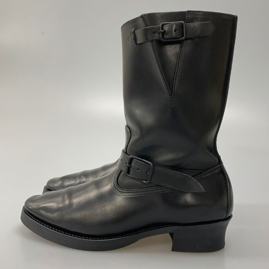アトラクションズ ビルトバック エンジニアブーツ 603 レザー ブラック メンズ サイズ8.5 ATTRACTIONS BILTBUCK THE PIONEER GUIDI HORSEBUTT 約26.5cm【AFD4】