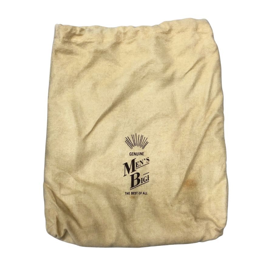 メンズビギ レザーシューズ サイズ25 ブラウン×ホワイト系 MEN’S BIGI 約25.0cm【AFD15】