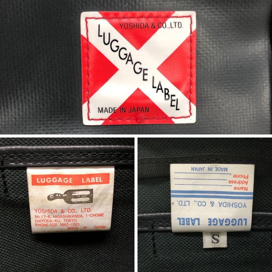 ラゲッジレーベル ライナーショルダーバッグ ユニセックス グレー LUGGAGE LABEL【AFE3】