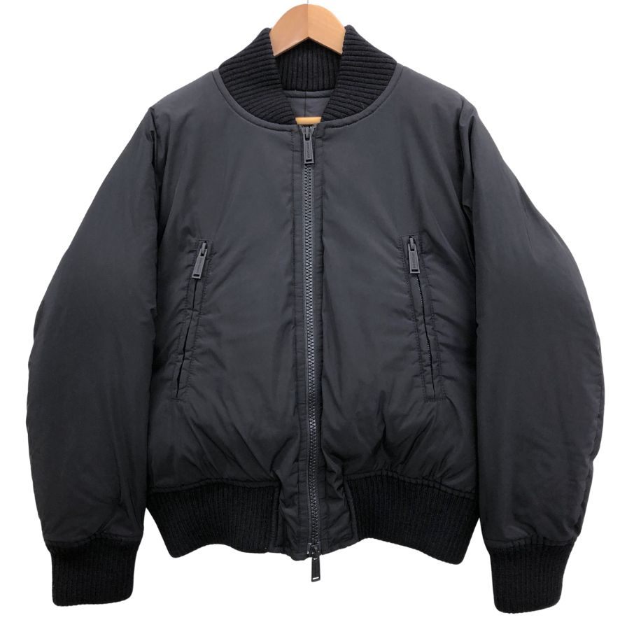 美品◆ディースクエアード 19AW MA-1 ICON ダウン ブラック レディース サイズ44 DSQUARED2 【AFA23】