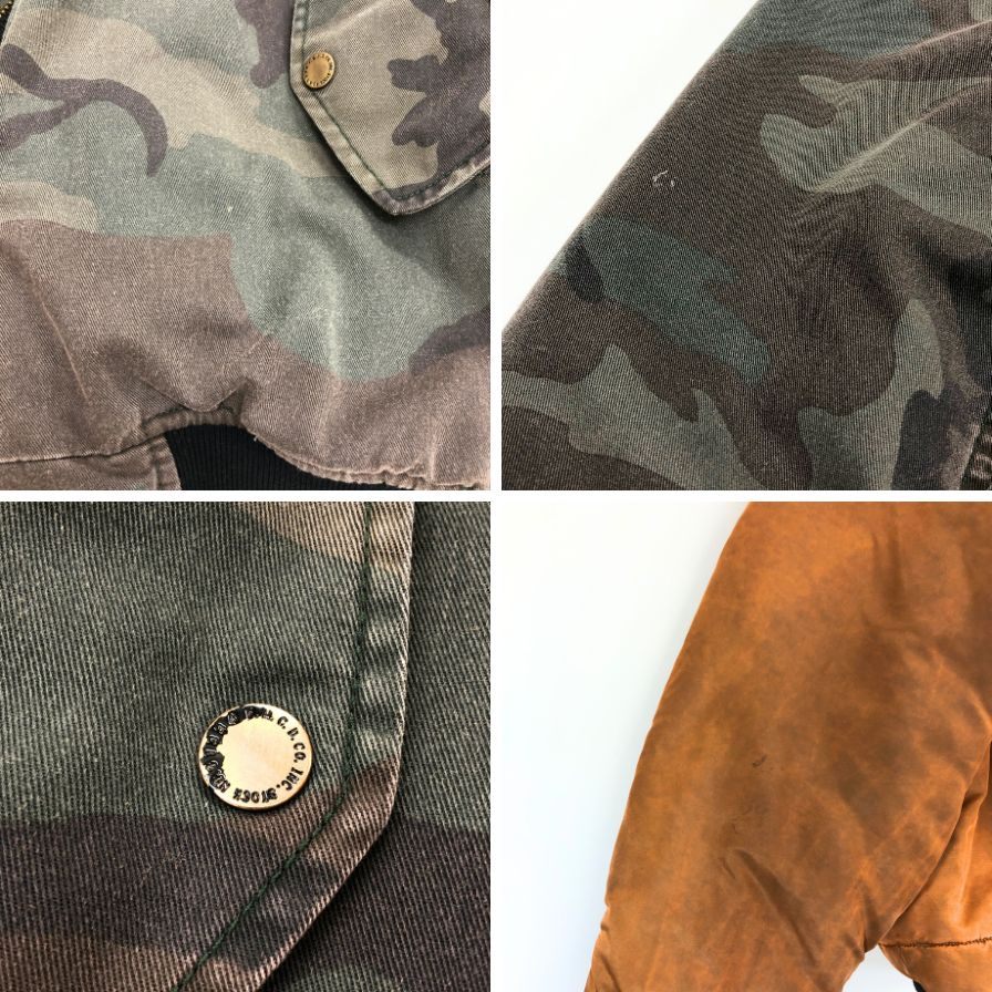 美品◆フォステックスガーメンツ MA-1 ボンバージャケット リバーシブル カモフラ メンズ サイズXL F.M.C.D FOSTEX GARMENTS 【AFA18】
