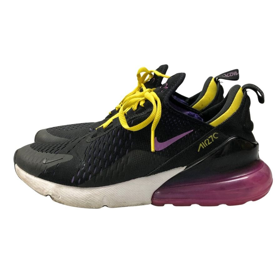 ナイキ エアマックス 270 AH8050 006 26.5cm ブラック/ハイパーマジェンタ NIKE AIRMAX 約26.5cm【AFC47】