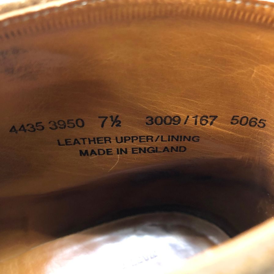 アルフレッドサージェント レザーシューズ チャッカブーツ スエード 茶系 サイズ7.5 Alfred Sargent 約26.0cm【AFC28】