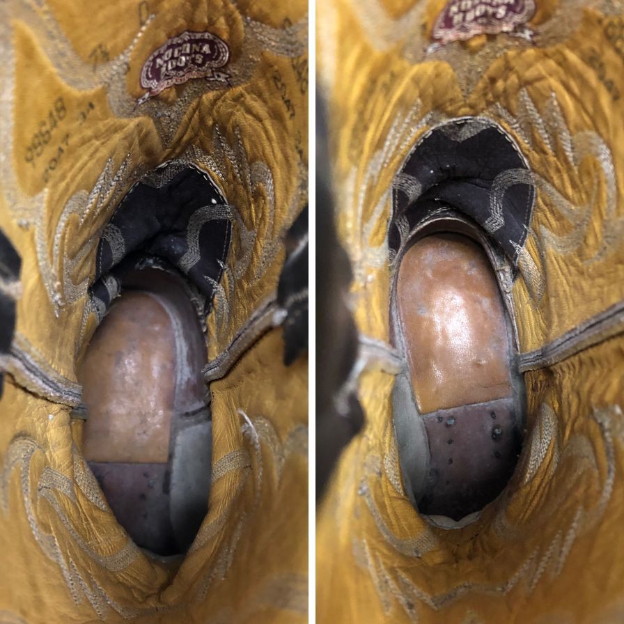 ノコナ ブーツ ウエスタンブーツ パイソン&レザーコンビ メンズ サイズ7.5 ブラウン&ブラック NOCONA BOOTS 約26.5cm【AFC31】