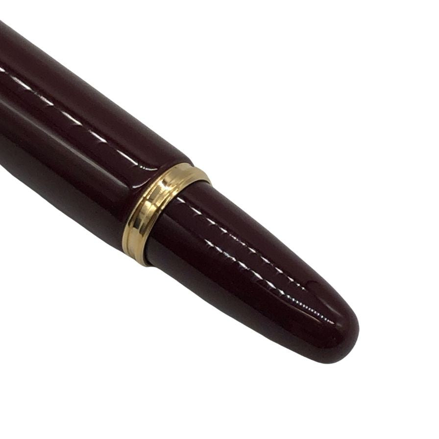 極美品◆モンブラン 万年筆 マイスターシュテュック 4810 ペン先14K 585 10センチ ボルドー MONTBLANC MEISTERSTUCK【AFI3】